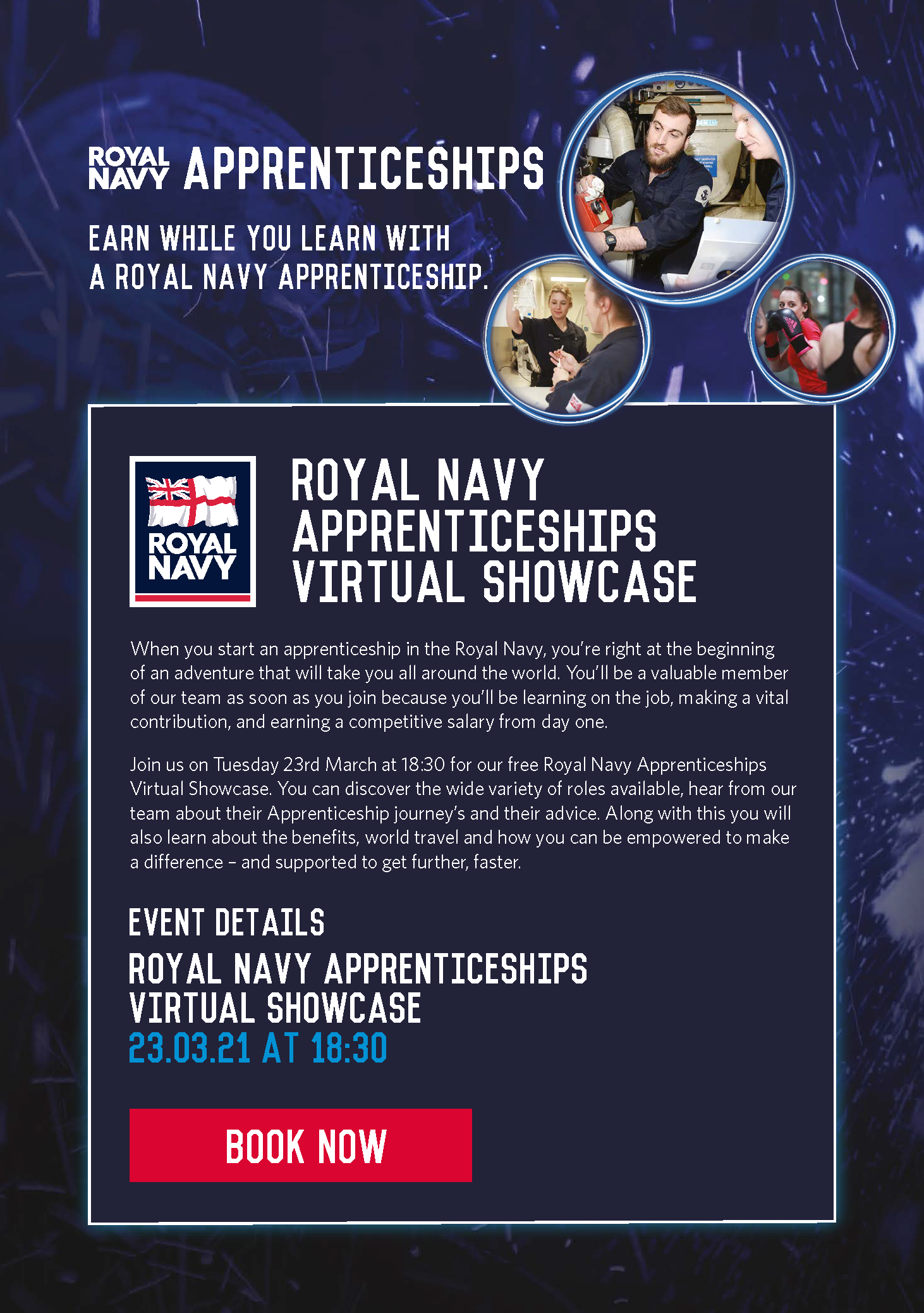 RN_APPRENTICESHIP_VIRTUAL _SHOWCASE_ A5 FLYER_23-03