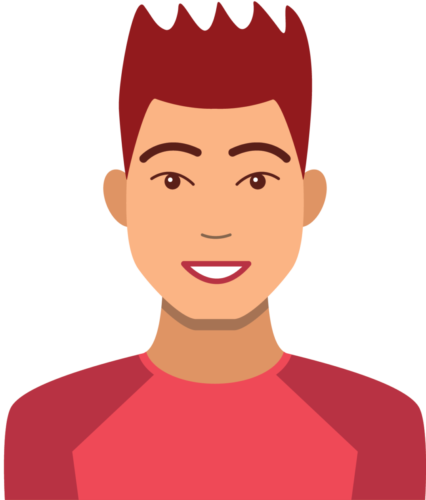 Boy red